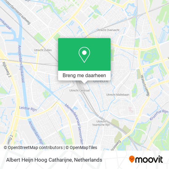 Albert Heijn Hoog Catharijne kaart