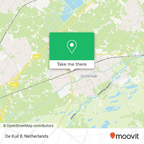 De Kuil 8, 5061 DA Oisterwijk kaart