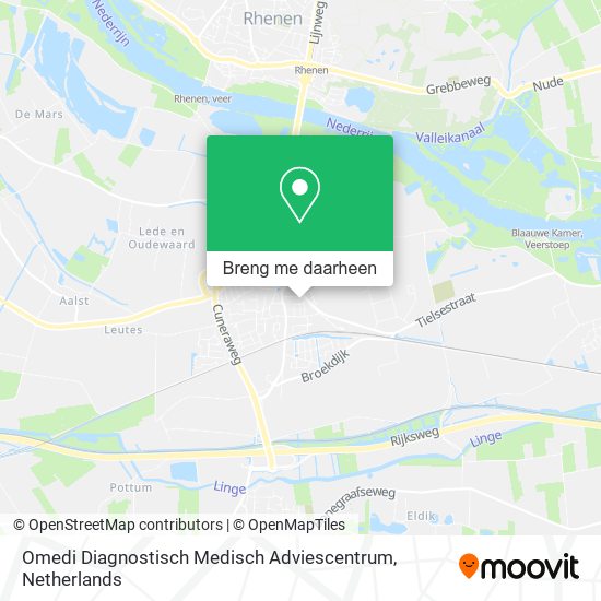 Omedi Diagnostisch Medisch Adviescentrum kaart