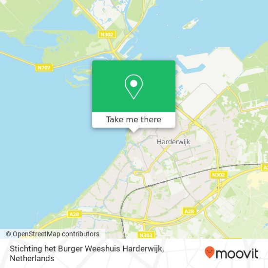 Stichting het Burger Weeshuis Harderwijk, Kerkplein 3 kaart