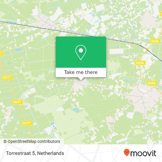 Torrestraat 5, 5976 NR Kronenberg kaart