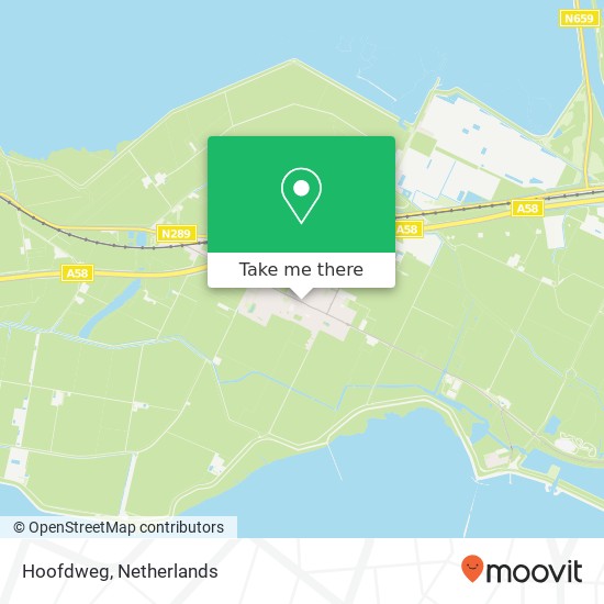 Hoofdweg, Hoofdweg, 4411 AR Rilland, Nederland kaart