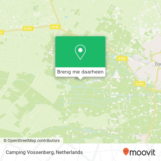 Camping Vossenberg, Camping Vossenberg, Centrumweg 17, 8162 PT Epe, Nederland kaart