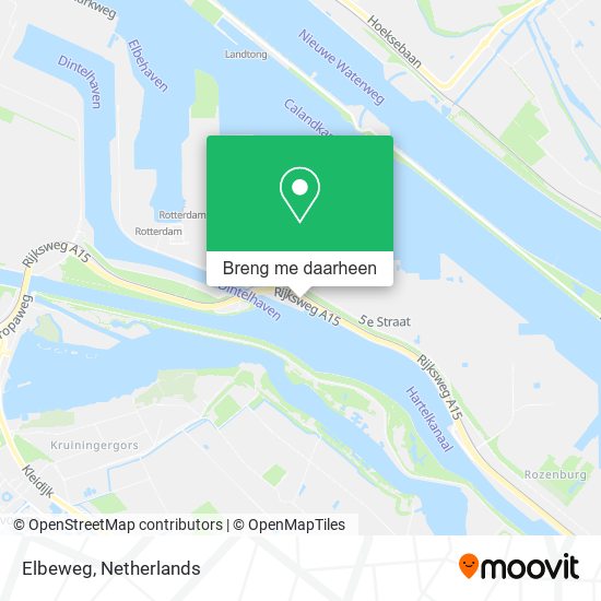 Elbeweg kaart