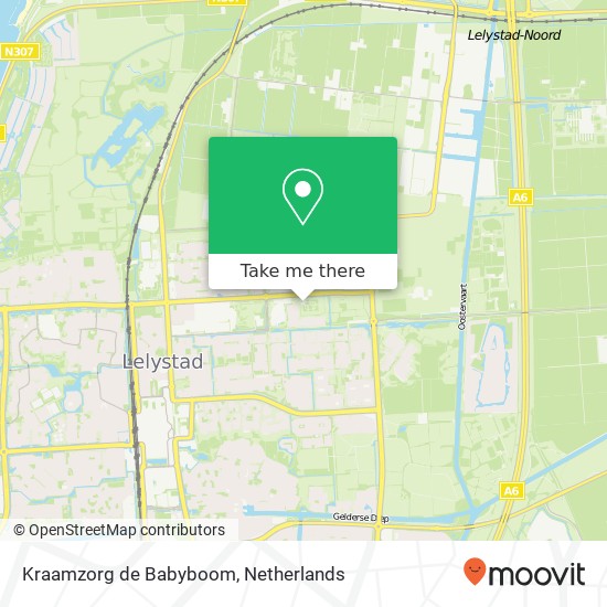 Kraamzorg de Babyboom, Badweg 1 kaart