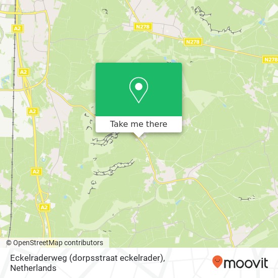 Eckelraderweg (dorpsstraat eckelrader), 6251 NA Eckelrade kaart