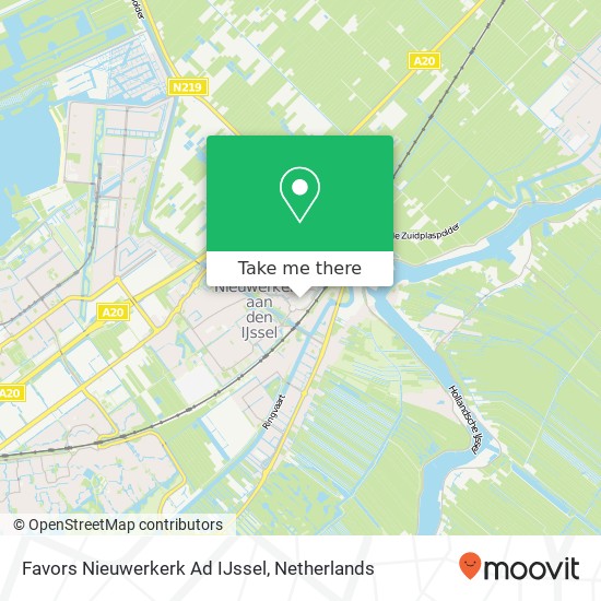 Favors Nieuwerkerk Ad IJssel, Reigerhof 87 kaart