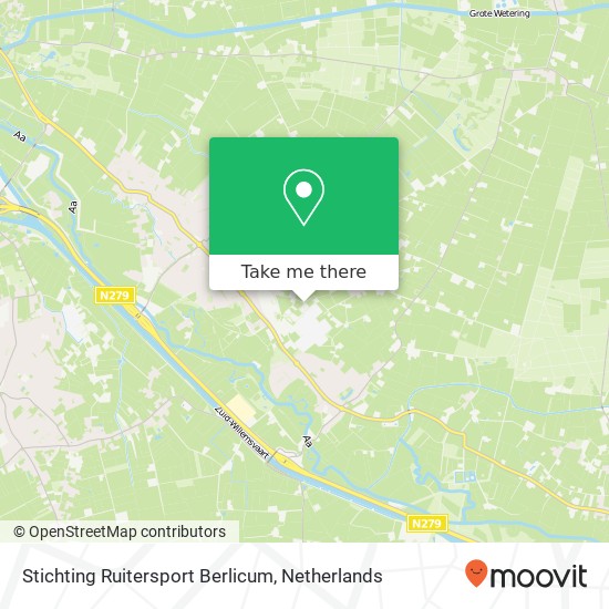 Stichting Ruitersport Berlicum, Laar 6 kaart