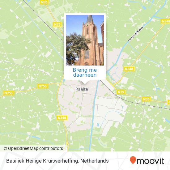 Basiliek Heilige Kruisverheffing, Kerkstraat 8 kaart