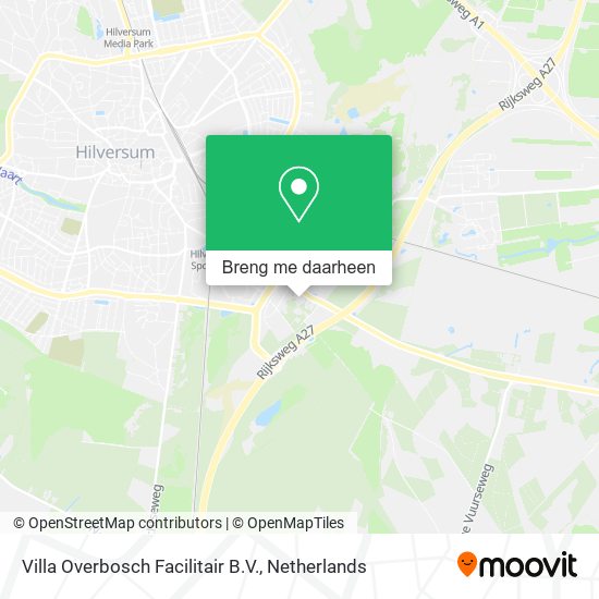 Villa Overbosch Facilitair B.V. kaart