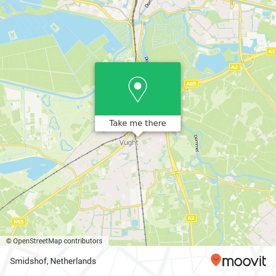 Smidshof, Smidshof, 5261 Vught, Nederland kaart