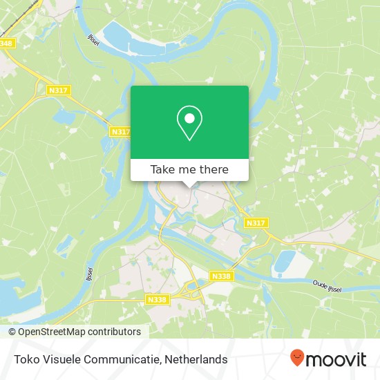 Toko Visuele Communicatie, Meipoortstraat 64 kaart