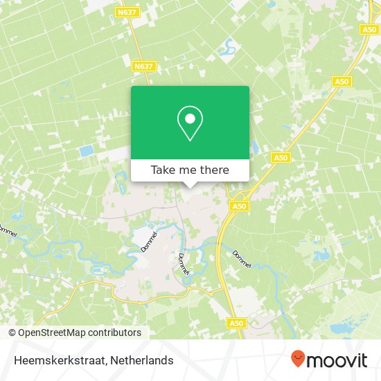 Heemskerkstraat, 5491 TN Sint-Oedenrode kaart