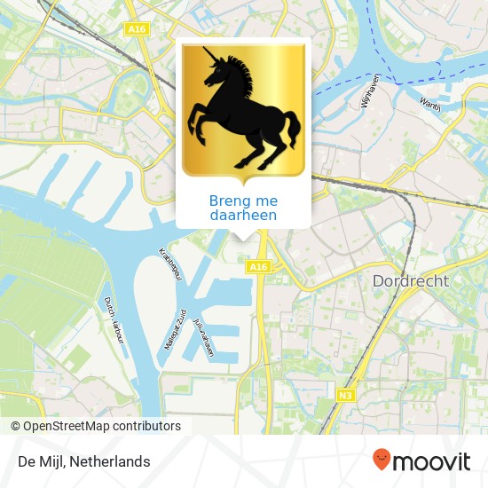 De Mijl, Nijverheidstraat 10 kaart