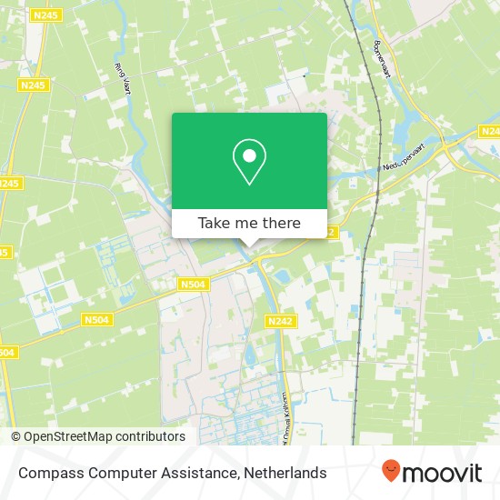 Compass Computer Assistance, Laanweg 3 kaart