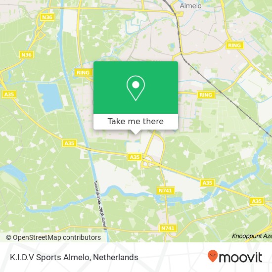 K.I.D.V Sports Almelo, De Pimpelmees 5 kaart