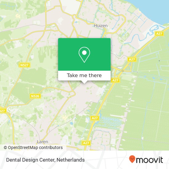 Dental Design Center, Meentweg 37E kaart