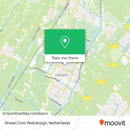 Wveen.Com Webdesign, Vosselaan 94 kaart