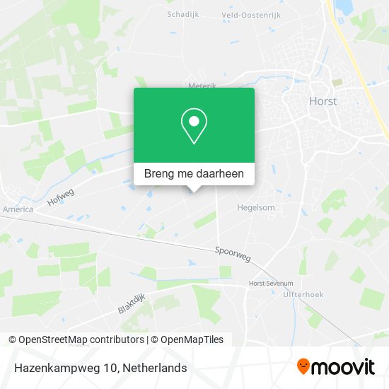 Hazenkampweg 10 kaart