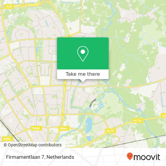 Firmamentlaan 7, 5632 AA Eindhoven kaart