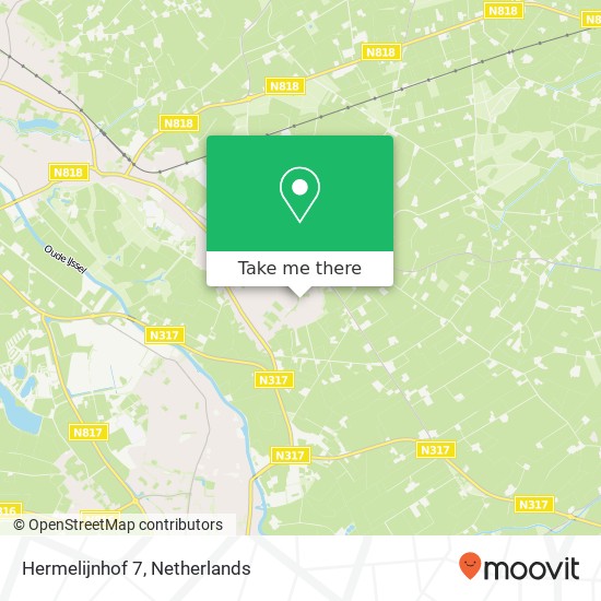 Hermelijnhof 7, 7064 DD Silvolde kaart