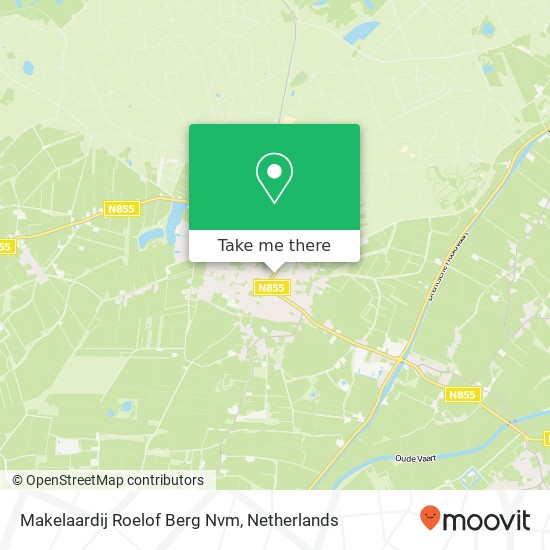 Makelaardij Roelof Berg Nvm, Kruisstraat 10A kaart