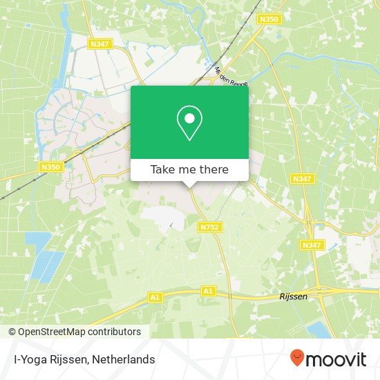 I-Yoga Rijssen, Markeloseweg 64 kaart