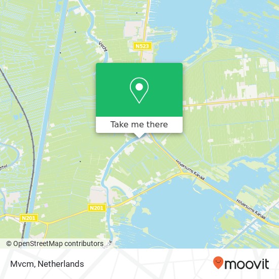 Mvcm, Bergseweg 3 kaart