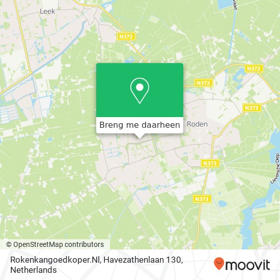 Rokenkangoedkoper.Nl, Havezathenlaan 130 kaart