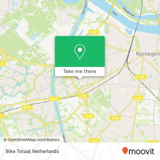 Bike Totaal, Dennenstraat 69 kaart