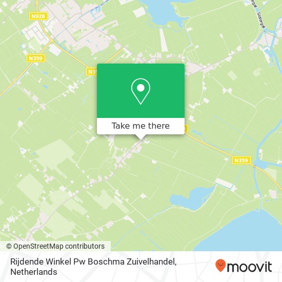 Rijdende Winkel Pw Boschma Zuivelhandel, Jacobus Boomsmastraat 35 kaart