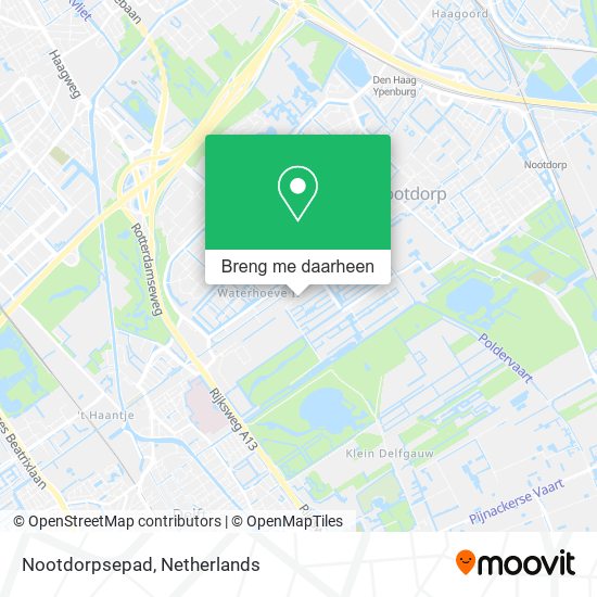 Nootdorpsepad kaart