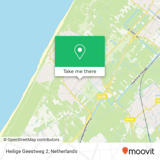 Heilige Geestweg 2 kaart