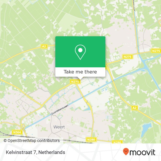 Kelvinstraat 7, Kelvinstraat 7, 6003 DH Weert, Nederland kaart