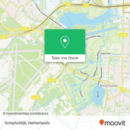 Schipholdijk, 1171 Badhoevedorp kaart