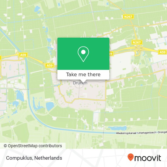 Compuklus, Hugo de Grootstraat 31 kaart