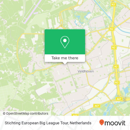 Stichting European Big League Tour, De Scheerder 19 kaart