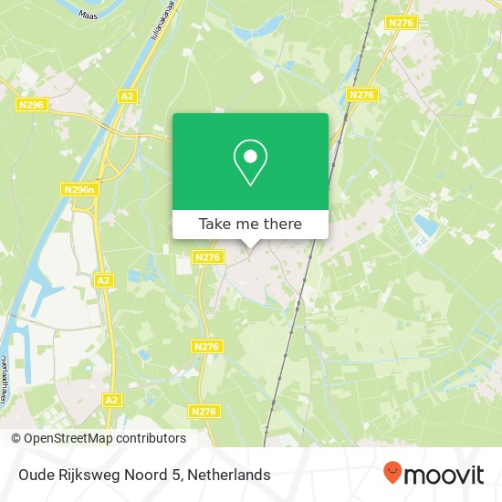 Oude Rijksweg Noord 5, Oude Rijksweg Noord 5, 6114 JA Susteren, Nederland kaart