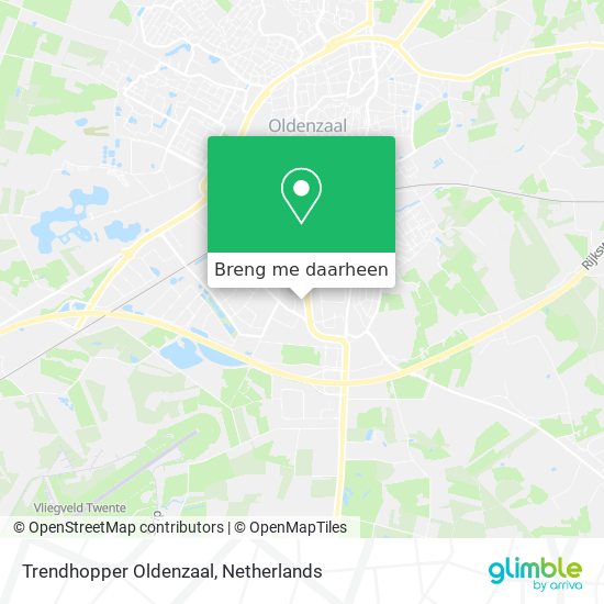 Trendhopper Oldenzaal kaart