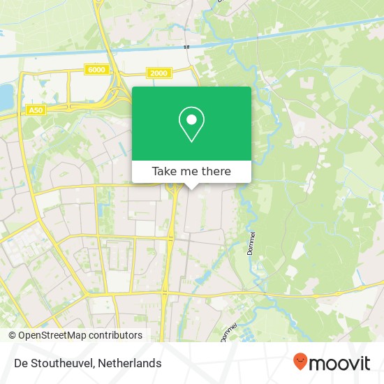 De Stoutheuvel, 5632 PL Eindhoven kaart