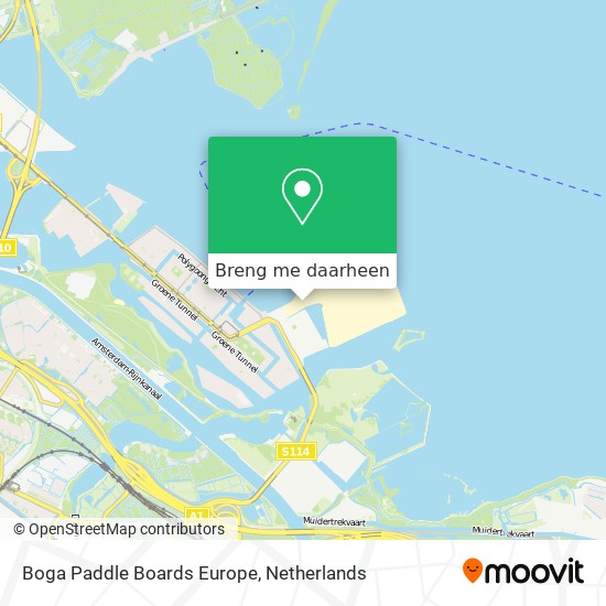 Boga Paddle Boards Europe kaart