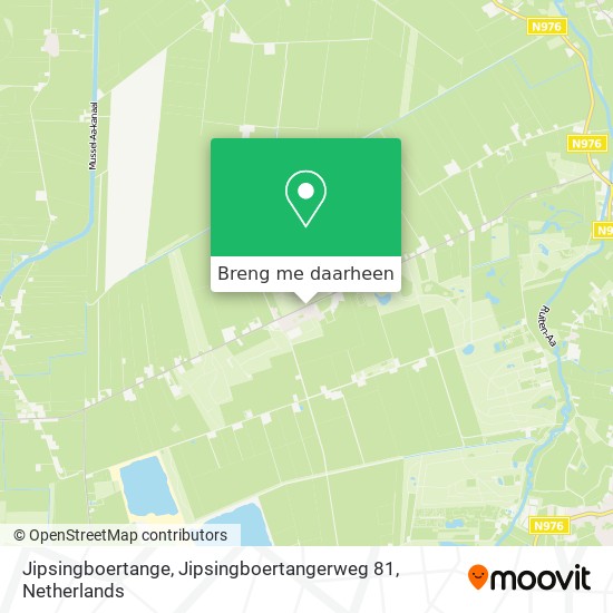 Jipsingboertange, Jipsingboertangerweg 81 kaart