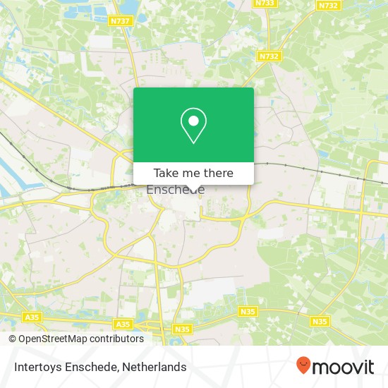 Intertoys Enschede, De Heurne 19 kaart