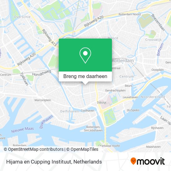 Hijama en Cupping Instituut kaart
