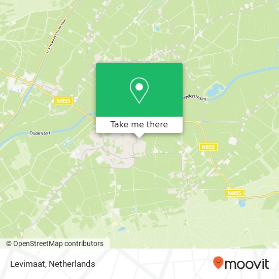 Levimaat, Levimaat, 7991 Dwingeloo, Nederland kaart