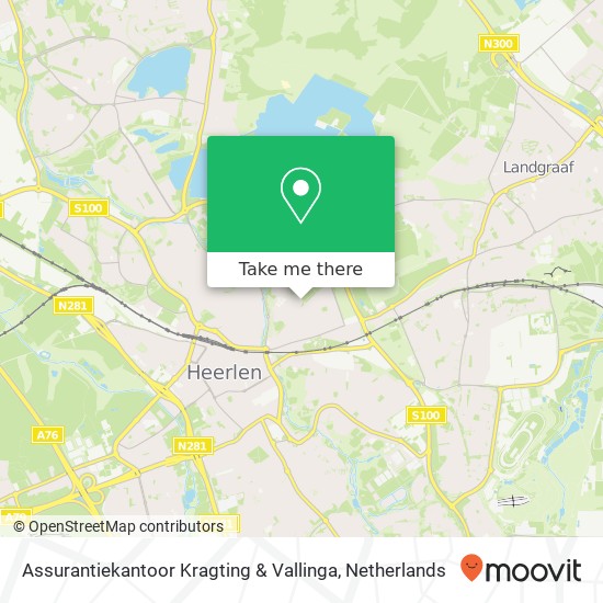 Assurantiekantoor Kragting & Vallinga, Limburgiastraat 45 kaart