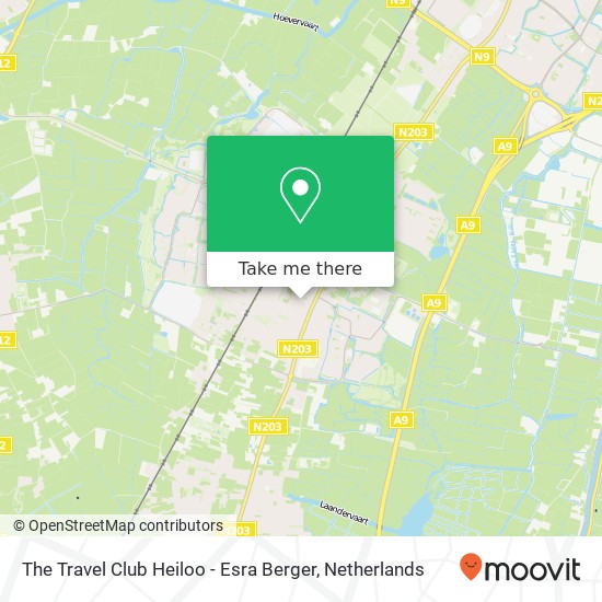 The Travel Club Heiloo - Esra Berger kaart