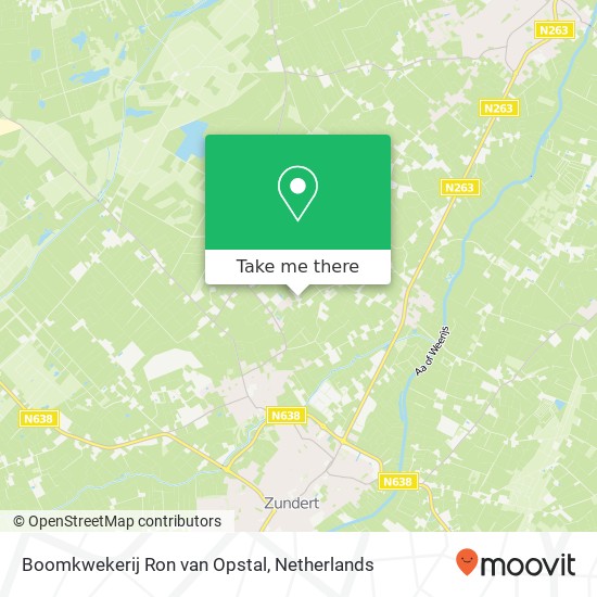 Boomkwekerij Ron van Opstal, Sint Willebrordusstraat 3 kaart