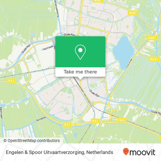 Engelen & Spoor Uitvaartverzorging, Prins Bernhardlaan 4 kaart
