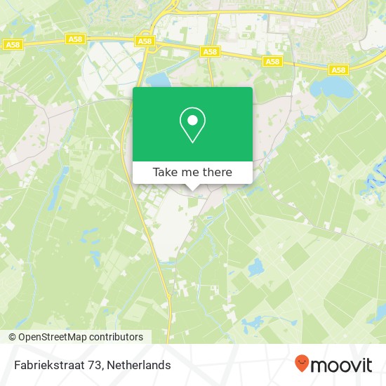 Fabriekstraat 73, Fabriekstraat 73, 5051 HN Goirle, Nederland kaart